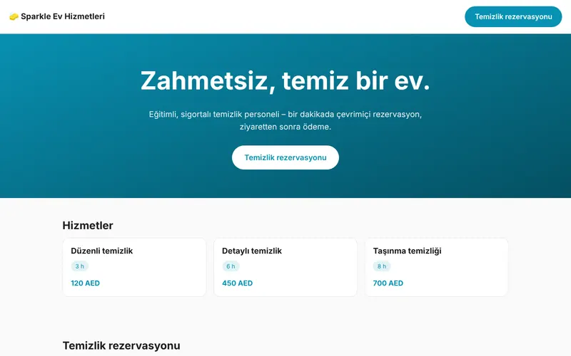 Sparkle Ev Hizmetleri