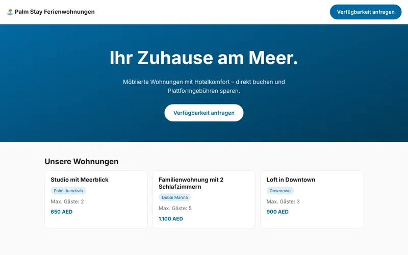 Palm Stay Ferienwohnungen