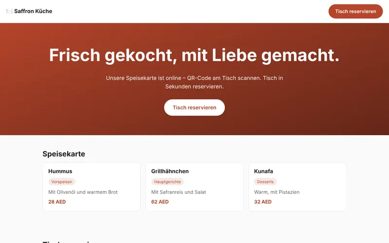 Saffron Küche